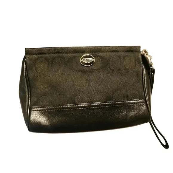 Coach Handbags - Black Coach Wristlet